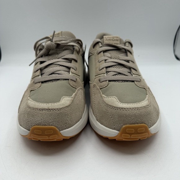 Under Armour UA Charged Edge Suede Shoes Mens 9.5 Tan Beige Sneakers 3027731-201 main image 9